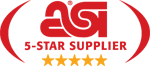 ASI 5 Star Supplier Logo